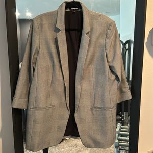 Black and white Express Blazer